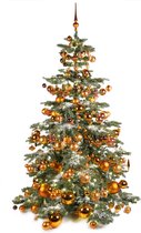 Xmasdeco - Luxe Nordmann kunstkerstboom koper warm 180cm