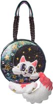 Irregular Choice Miaow At The Moon Space Cat Tas Grijs