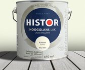 Histor Perfect Finish Lak Hoogglans 0,25 liter - Katoen (Ral 9001)