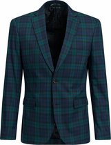 WE Fashion Heren geruite blazer, Darren Blackwatch