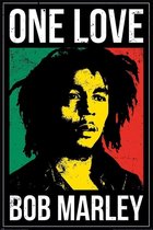 Pyramid Poster - Bob Marley One Love - 91.5 X 61 Cm - Multicolor