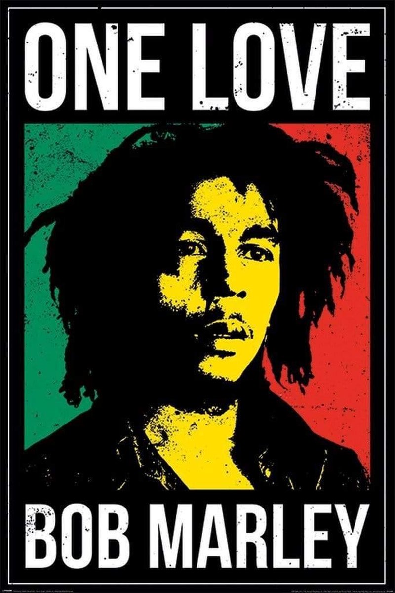 Pyramid Poster - Bob Marley One Love - 91.5 X 61 Cm - Multicolor Divers