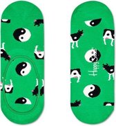 Yin Yang Cow Liner Sokken, Footies - Maat 36-40