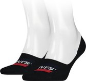 Levis - Low Rise met Logo - Sokken -  2 Paar - Zwart - Maat: 43-46