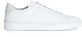 Sacha - Heren - Witte leren sneakers - Maat 43