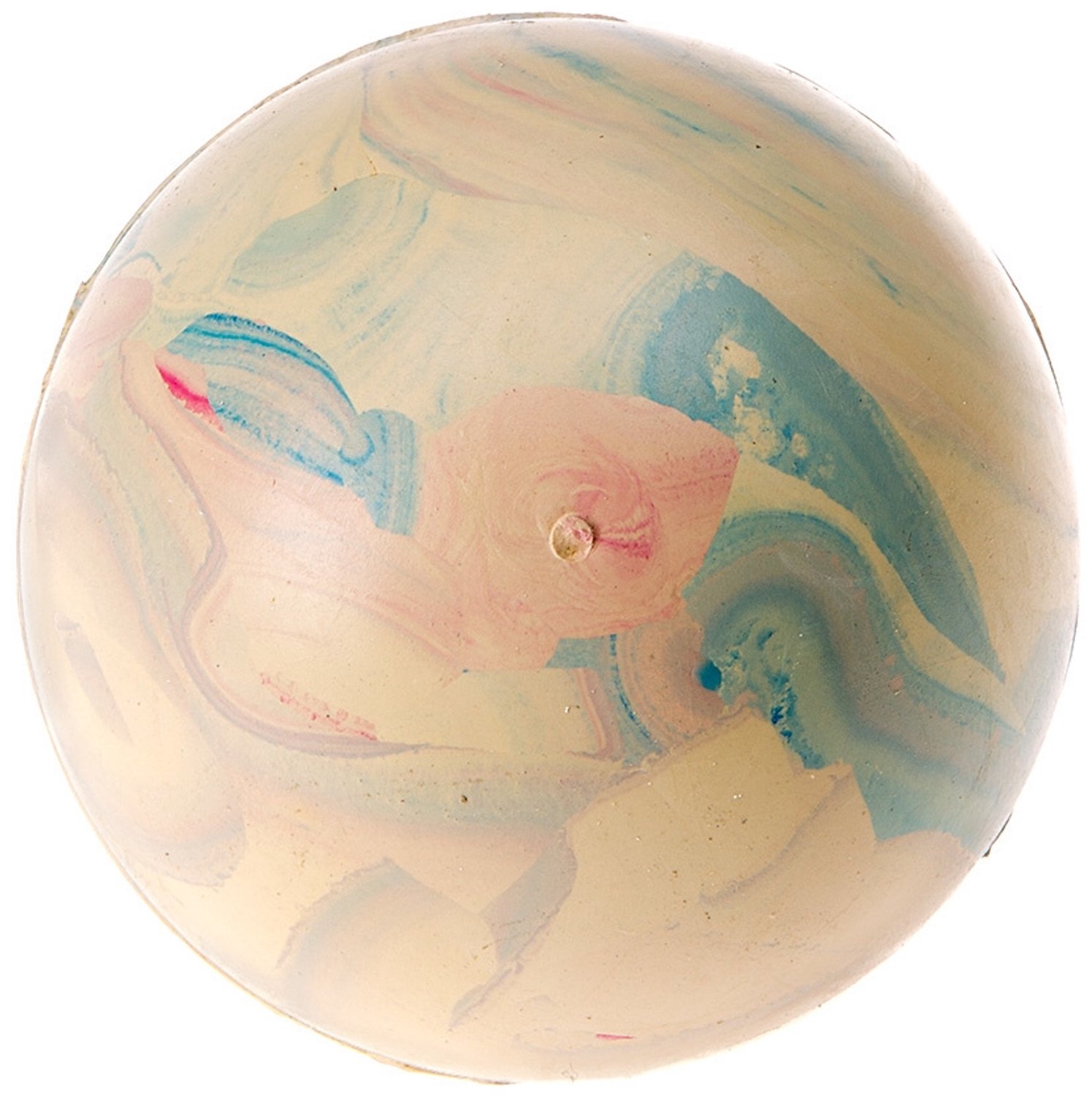 Ferplast Apporteerspeelgoed Bal 6,5 Cm Rubber Blauw/crème