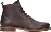 Sacha - Heren - Donkerbruine leren veterboots - Maat 44