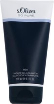 S.Oliver Refreshing Shower Gel & Shampoo- So Pure - MEN 150 ML