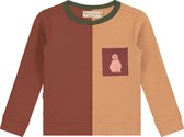 Smitten Organic 'Color Block'  T-Shirt - Maat 128