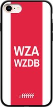 iPhone 7 Hoesje TPU Case - AFC Ajax - WZAWZDB #ffffff