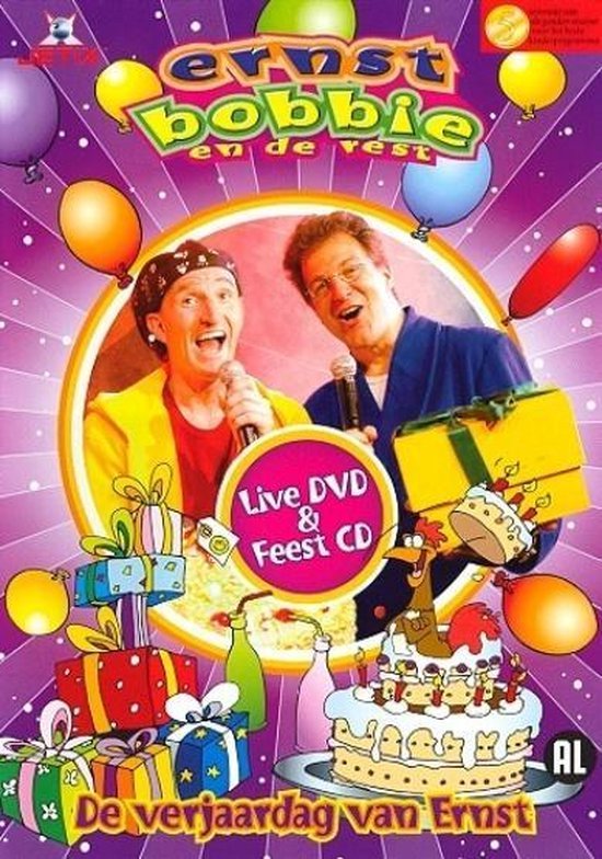 Cover van de film 'Ernst, Bobbie En De Rest - De Verjaardag van Ernst'