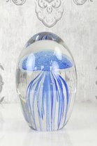 Decoratief Beeld - Murano Style Glasfiguur - Glas - Wexdeco - Blauw