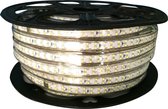 LED Strip - Aigi Strobi - 50 Meter - IP65 Waterdicht - Helder/Koud Wit 6500K - 2835 SMD 230V - BES LED