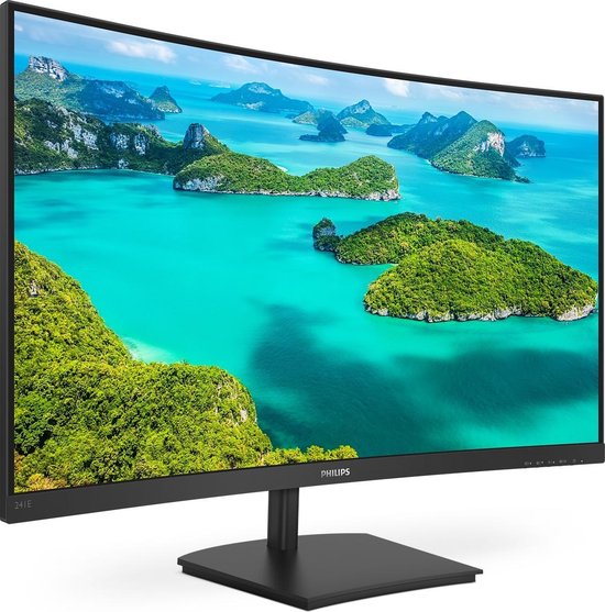 Monitor 241E1SC Moniteur LCD incurvé Full HD