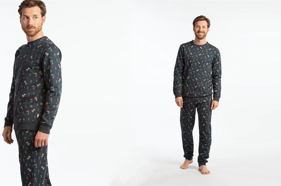 Gezichtsveld Haas Bewijs Dasher Kerst Pyjama Eskimo Unisex-XL | bol.com