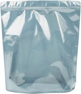 Stazakken Transparant/Mat Zwart 37,5x12,7x42,5cm (50 stuks)