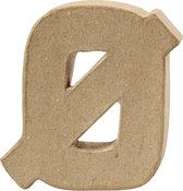 Letter, Ø, H: 10 cm, dikte 2 cm, 1 stuk