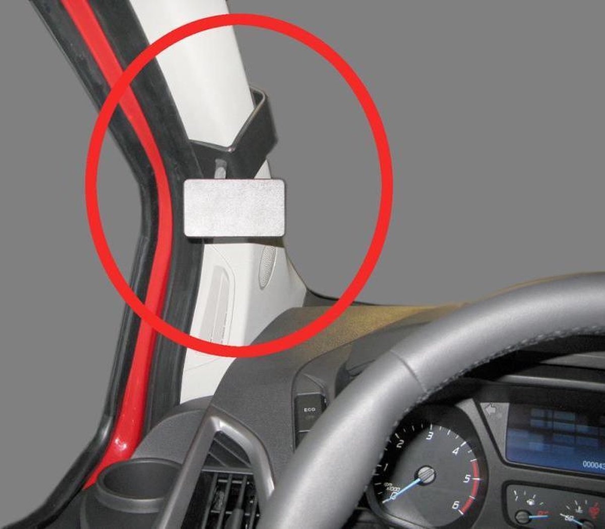 Houder - Brodit ProClip - Ford Transit Custom 2013-> /Tourneo Custom 2013- 2018 Left mount
