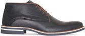 Gaastra - Heren Nette schoenen Murray Mid Lea M Navy - Blauw - Maat 43
