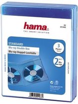 Hama BluRay Dubbelbox 3Pak Blauw