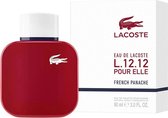 Eau De Lacoste L.12.12 Pour Elle French Panache by Lacoste 90 ml - Eau De Toilette Spray