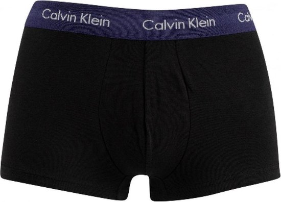 Calvin Klein - Heren - 3-Pack Low Rise Trunk Boxershort - Zwart - Maat M - Calvin Klein