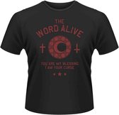 The Word Alive Heren Tshirt -L- Curse Zwart