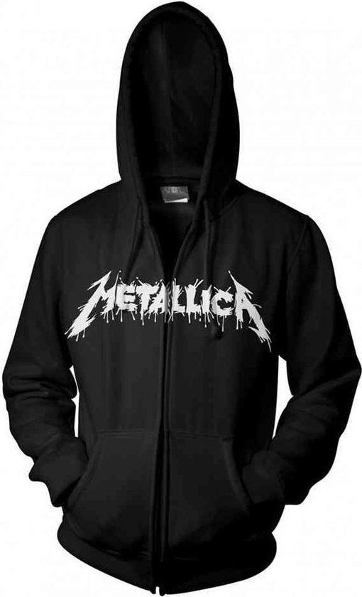 Metallica Vest met capuchon -XL- One Zwart