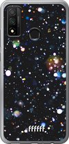 Huawei P Smart (2020) Hoesje Transparant TPU Case - Galactic Bokeh #ffffff
