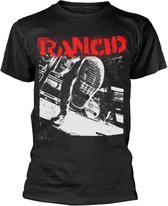 Rancid Heren Tshirt -S- Boot Zwart