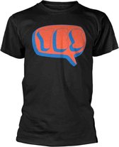 Yes Heren Tshirt -M- Speech Bubble Logo Zwart