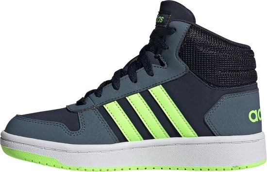 condoom binnenplaats ritme adidas - Hoops 2.0 Mid - Sneakers Kids - 36 - Blauw | bol.com