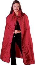 Witbaard Verkleedcape 114 Cm Satijn Rood One-size