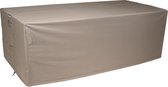 Beschermhoes Voor Tuintafel - 210 x 110 x 75 cm - Polyester - Taupe - Tuinmeubelhoes