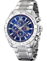 Festina F20439/2 Chrono Sport - Polshorloge - Staal - Zilverkleurig - Ø 44,5mm
