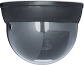 Relaxdays dummy beveiligingscamera - LED - dome camera 360° - voor plafond - zwart