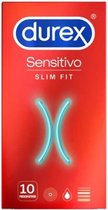 Durex Sensitivo Slim Fit - Condooms - Dunner - Meer Gevoel - Even Veilig - 10 stuks