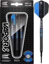 Target Vapor-8 Black Blue 80% Soft Tip - Dartpijlen - 18 Gram