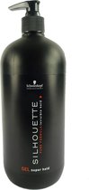 Schwarzkopf Silhouette Pure Formula invisible Gel Super Hold Haarstyling 750ml