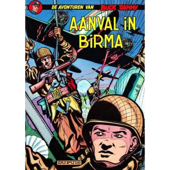 Cover van het boek 'Buck Danny / 06 Aanval in Birma' van V. Hubinon