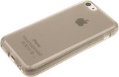 iPhone 5C siliconen hoesje - Grijs -Grijs