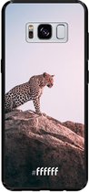 Samsung Galaxy S8 Hoesje TPU Case - Leopard #ffffff