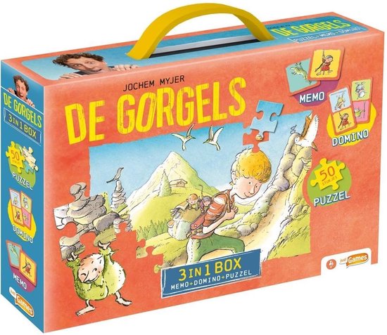 Afbeelding van het spel Gorgels 3-in-1 Box - Puzzel+Memo+Domino
