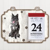Scheurkalender 2023 Hond: Mudi