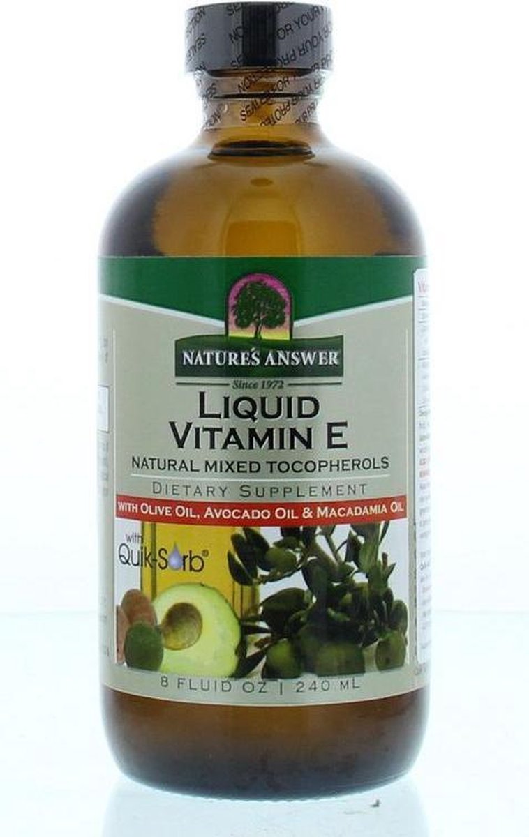 Natures Answer Vloeibaar Vitamine E Liquid Vitamin E 240 ml