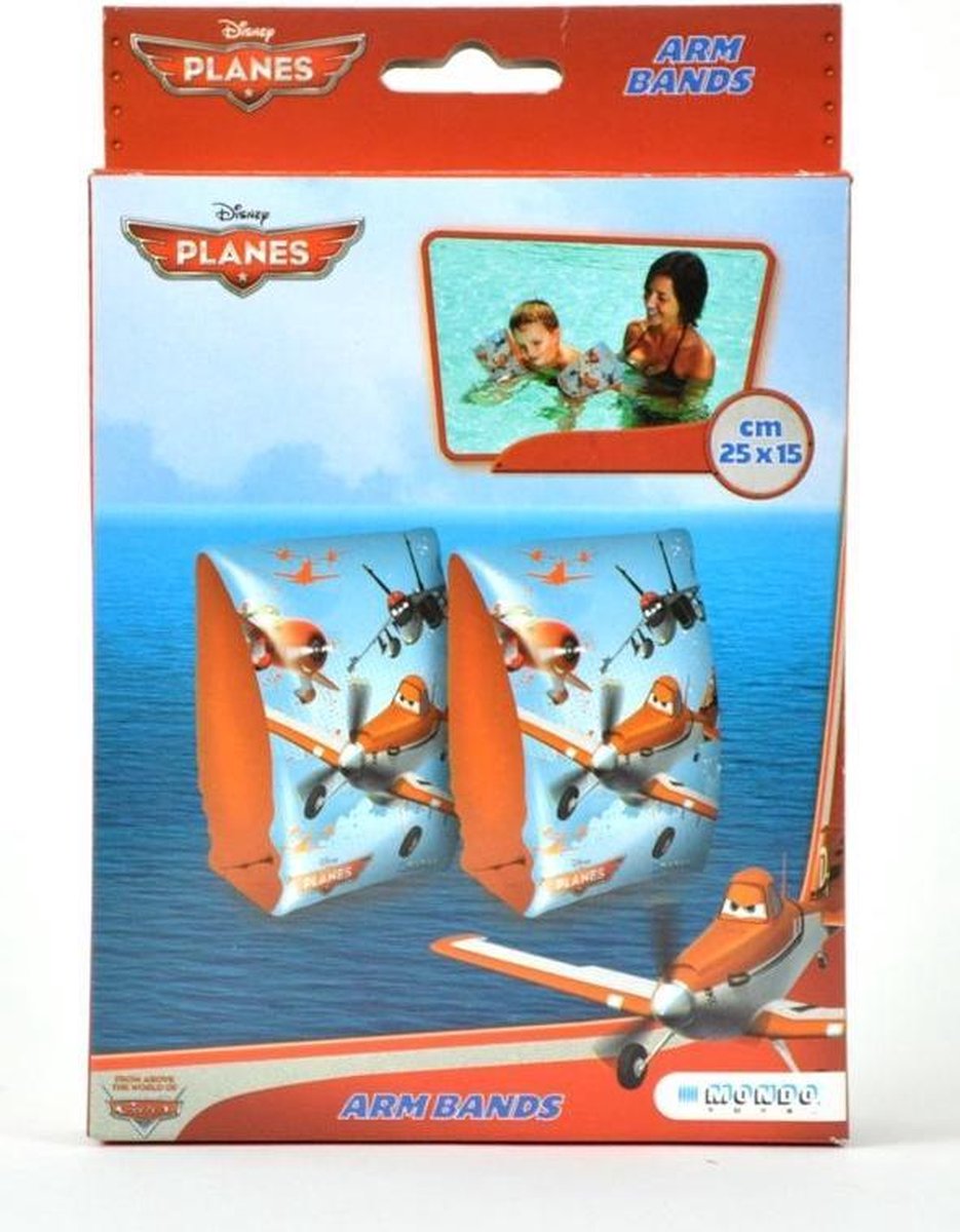 Planes zwembandje 15x25 cm
