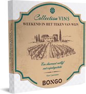 Bongo Bon - Weekend in het teken van wijn Cadeaubon - Cadeaukaart cadeau voor man of vrouw | 25 verblijven met wijndegustatie