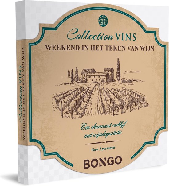 Bongo Bon - Weekend in het teken van wijn Cadeaubon - cadeau man of... | bol.com