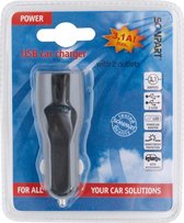 Scanpart Usb 12v Adapt Zwart Dubb 5v-3.1a