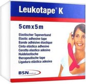 Leukotape K - Elastische Tape - 5 m x 5,0 cm - Blauw